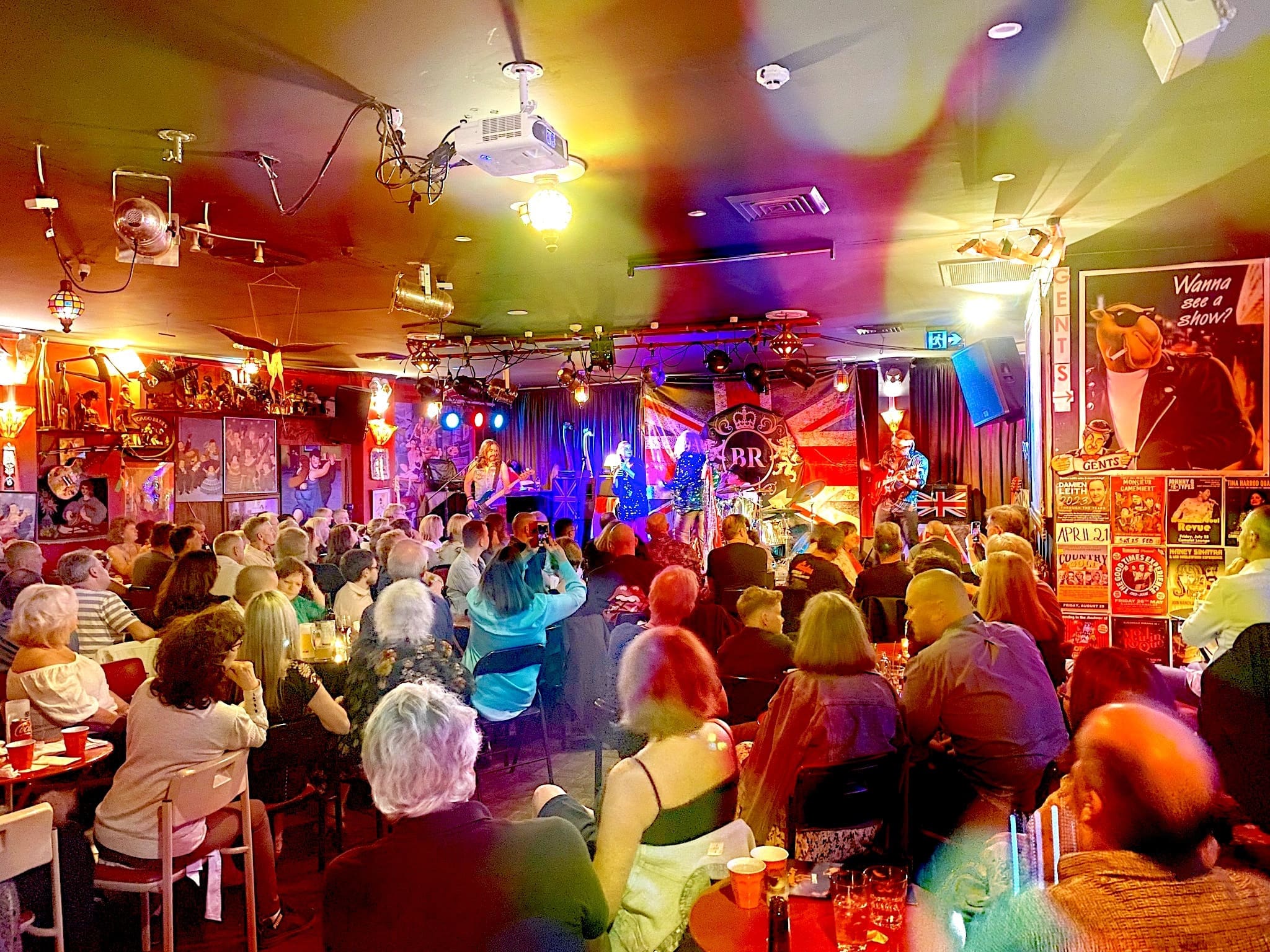 British Rock Show audience and live atmosphere